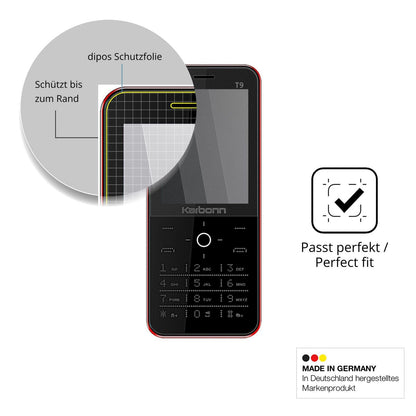 Screen Protector for Karbonn T9 Privacy Filter 4-Way Protection dipos
