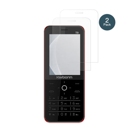 2x Screen Protector for Karbonn T9 matte Flexible Glass 9H dipos