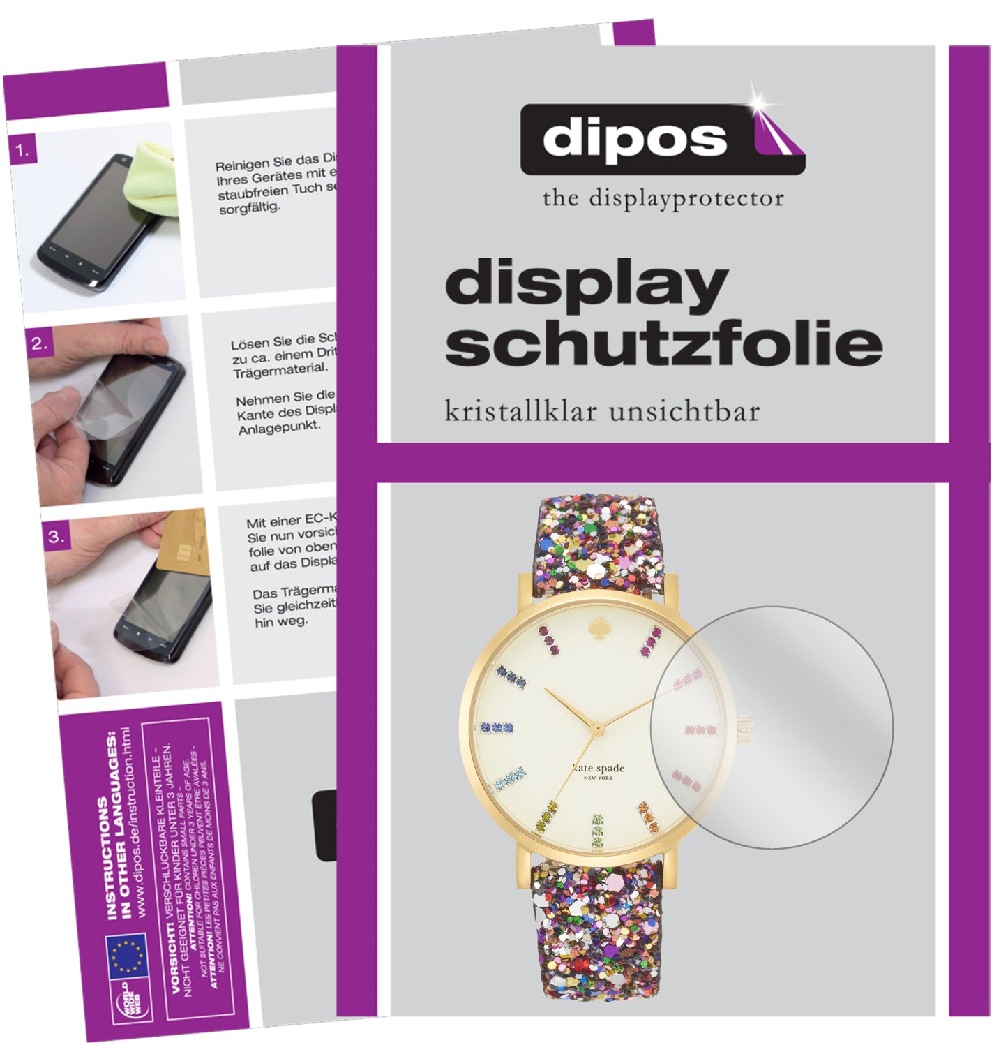 Perfekte Passform und ultimative Qualität: Unser 9H Panzerglas bietet Schutz für Kate-Spade Grand Metro