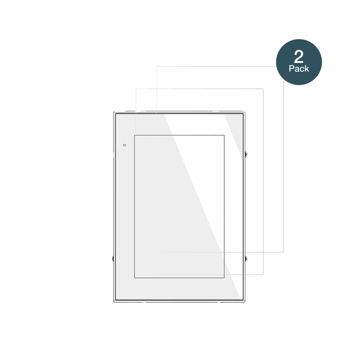 2x Screen Protector for KEB Combicontrol C6 S14 Panel 10.1 Zoll Flexible Glass