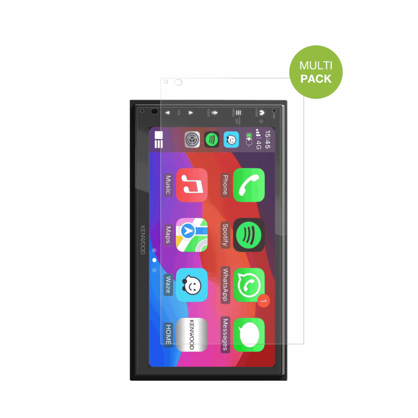 2x Screen Protector for Kenwood DMX5023DABS Protection Anti Glare dipos