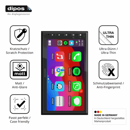 2x Screen Protector for Kenwood DMX5023DABS Protection Anti Glare dipos