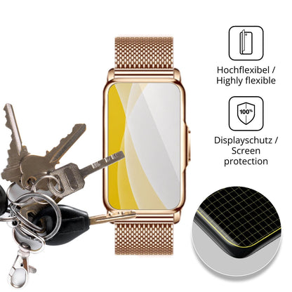 dipos Displayschutz für Kesasohe H80 1.47 Zoll, transparente Oberfläche, geringe Dicke und perfekte Passform