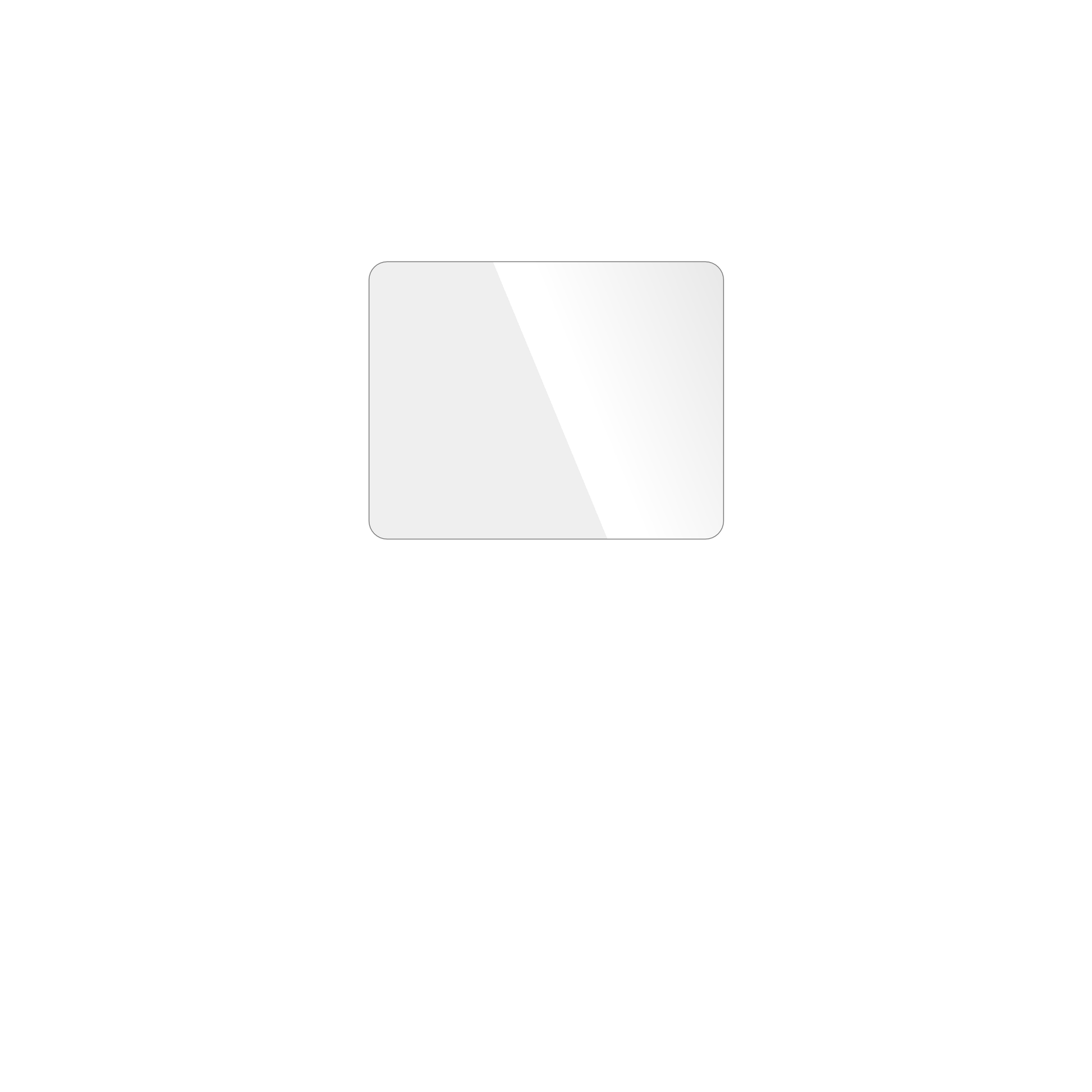 dipos Displayschutz für KINMRIS R36S 3.5 Zoll, transparente Oberfläche, geringe Dicke und perfekte Passform