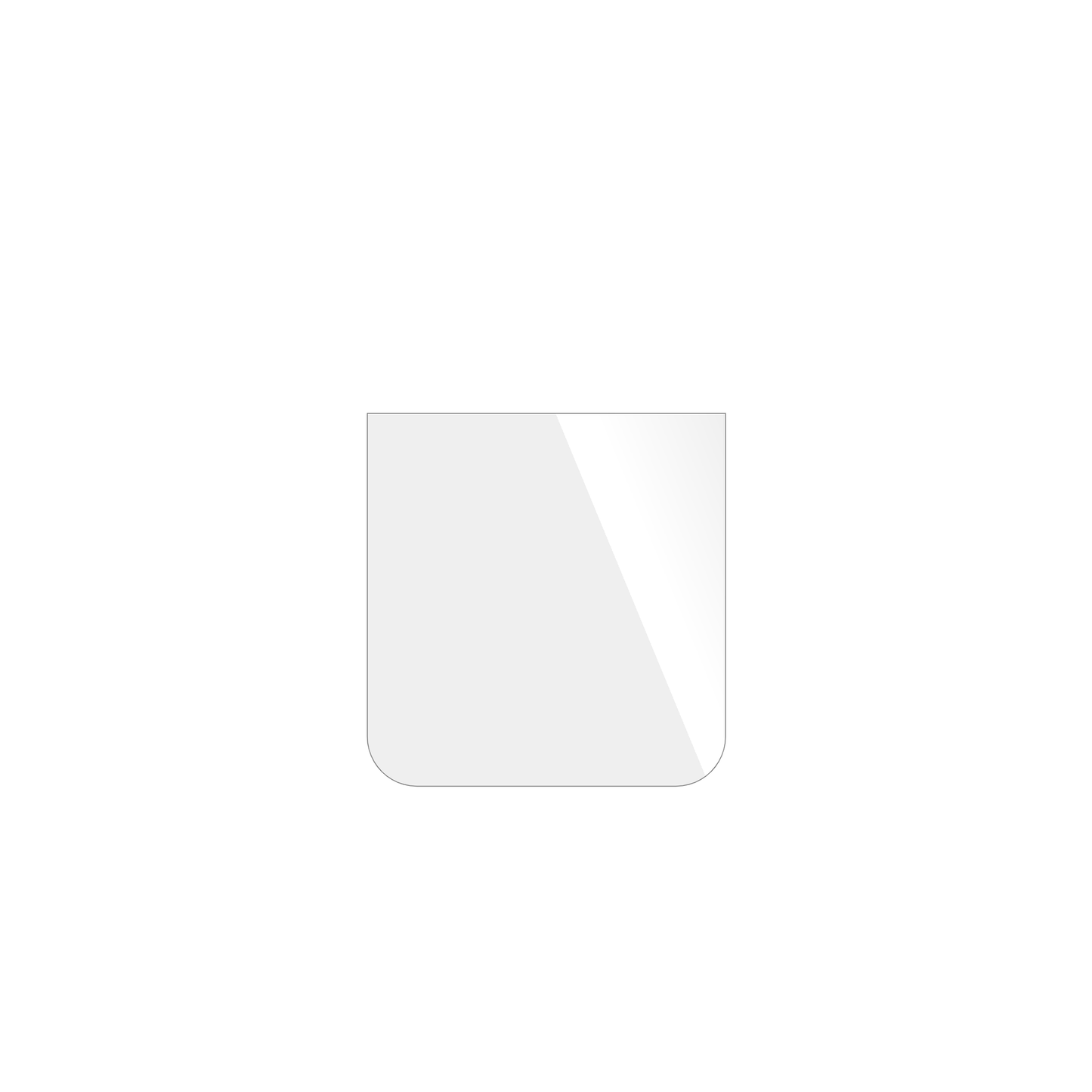 dipos Displayschutz für KitchenBoss G330, transparente Oberfläche, geringe Dicke und perfekte Passform