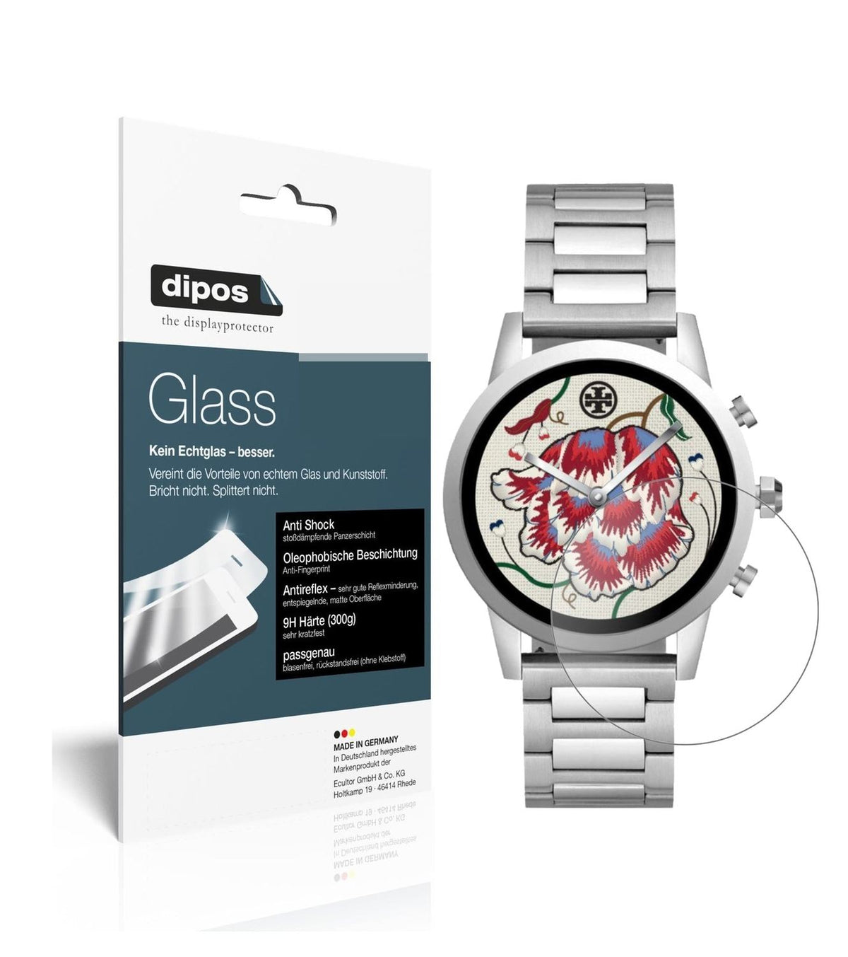 9H Matte Screen Protector for Tory Burch Gigi Watch 40mm – Anti-Glare, Shatterproof