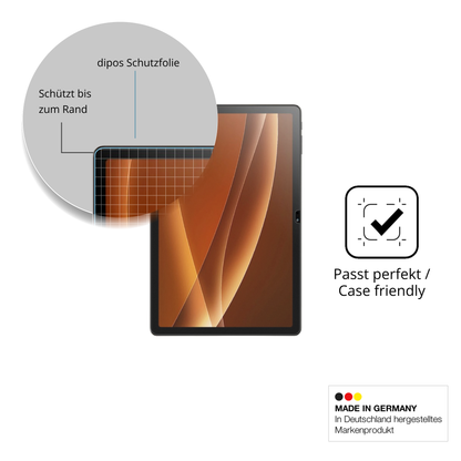 Schutzglasfolie mit optimaler Passform, zur Verwendung mit Hüllen geeignet