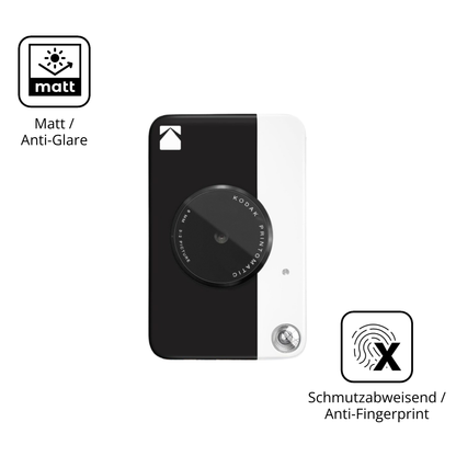 Dünne und entspiegelnde Folie passend zugeschnitten für KODAK Printomatic Plus