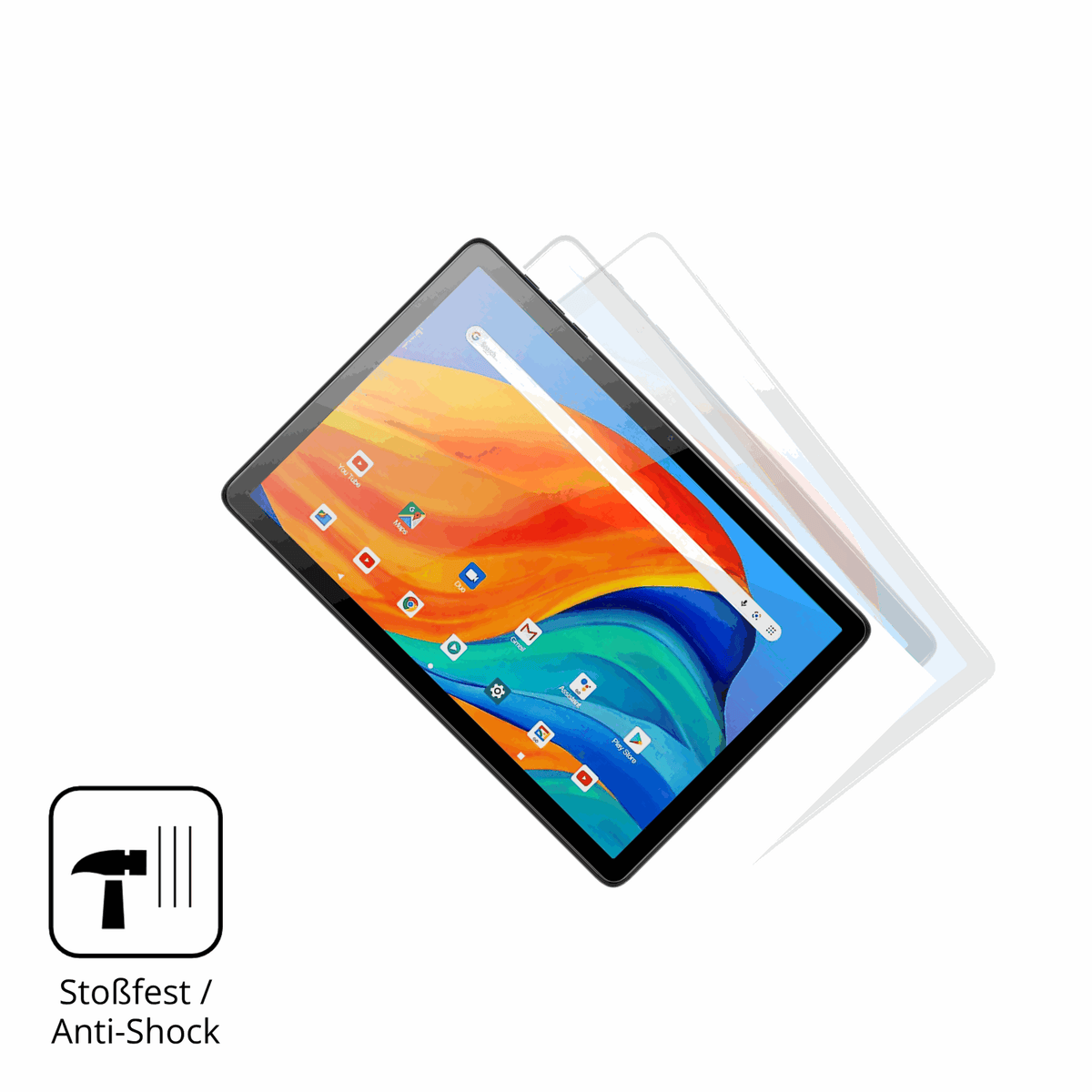 2x Screen Protector for Kodak Tab K10 Flexible Glass 9H dipos