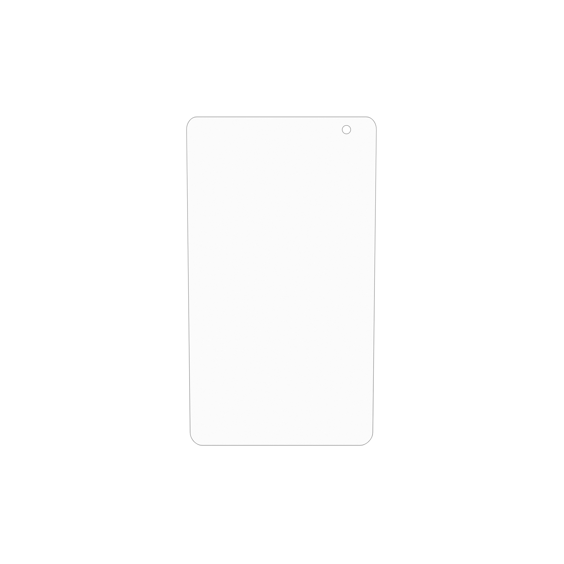 dipos Displayschutz für Konrow K-Tab 704, mattierte Oberfläche, geringe Dicke und perfekte Passform