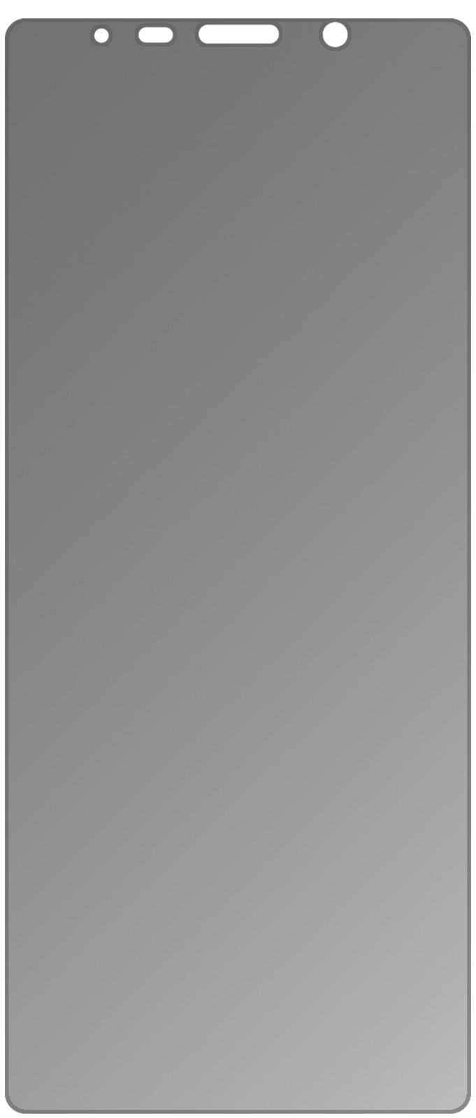 dipos Displayschutz für Koolnee K1, mattierte Oberfläche, Blickschutzfilter und perfekter Passform