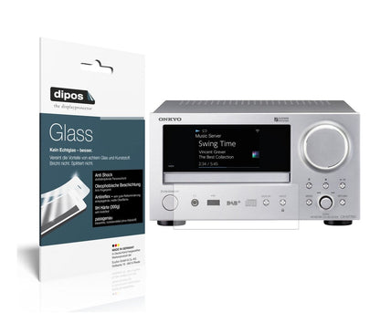 Screen Protector for I Onkyo CR-N775D I matte I Flexible Glass I 9H I dipos