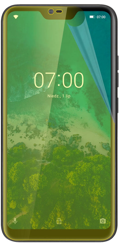 dipos Displayschutz für Kruger Matz Smartfon LIVE 7, transparente Oberfläche, geringe Dicke und perfekte Passform