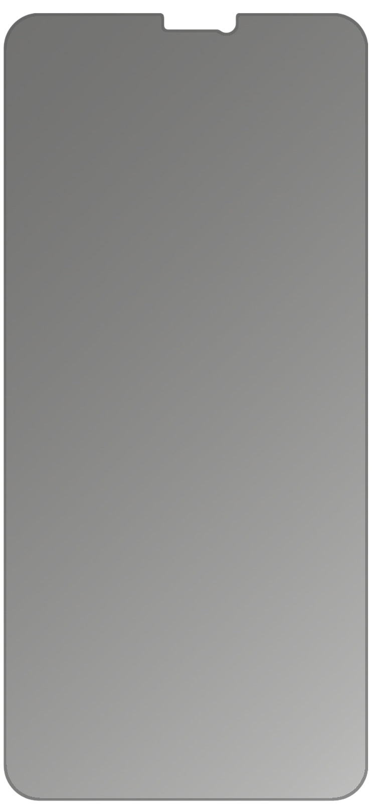 dipos Displayschutz für Kruger Matz Smartfon LIVE 7S, mattierte Oberfläche, Blickschutzfilter und perfekter Passform