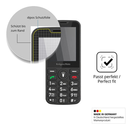 Screen Protector for Kruger Matz Simple 924 Privacy Filter 4-Way Protection 
