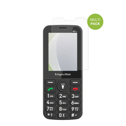 4x Screen Protector for Kruger Matz Simple 924 4G Protection Anti Glare dipos