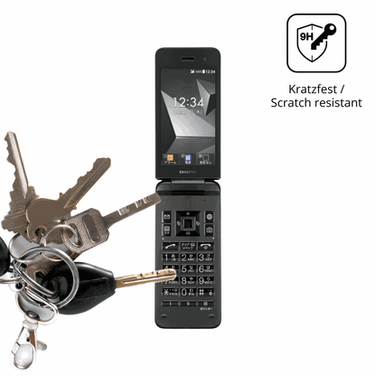 dipos Displayschutz für Kyocera Digno Keitai 4, mattierte Oberfläche, robuste Festigkeit und perfekte Passform