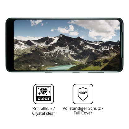 Dünne und klare Folie passend zugeschnitten für Kyocera Digno WX
