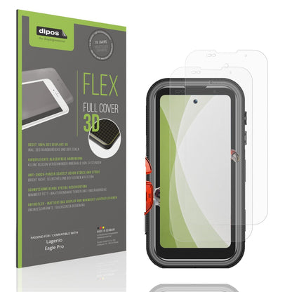 2x Full Cover matte Film for Lagenio Eagle Pro Screen Protector Anti-Shock