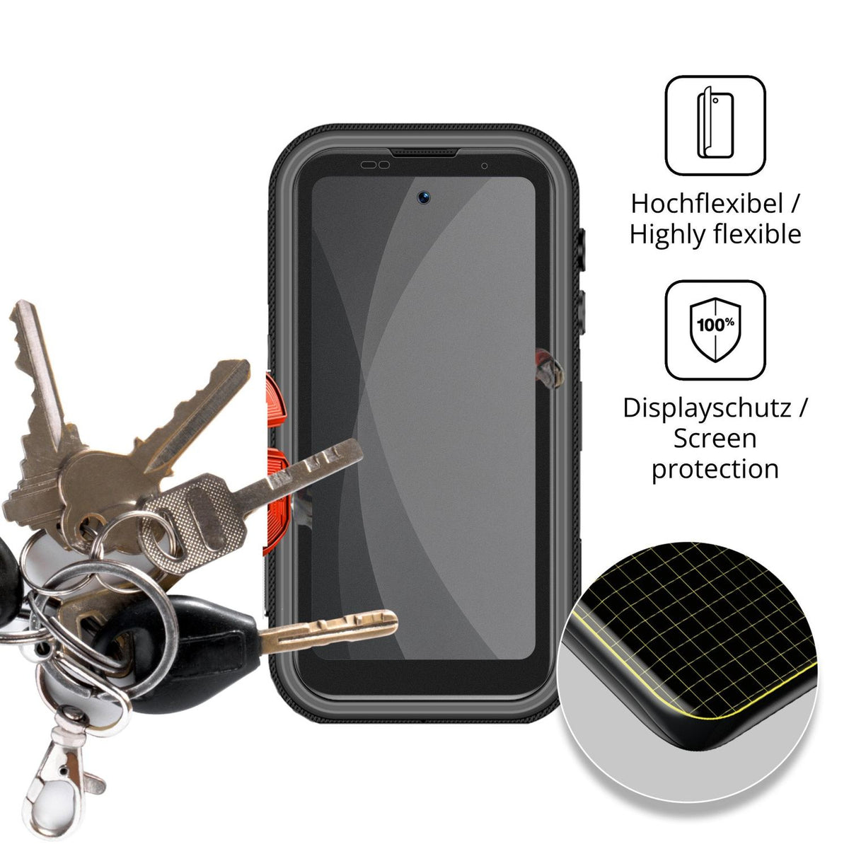 Full Cover Privacy Film for Lagenio Eagle Pro Screen Protector Anti-Shock