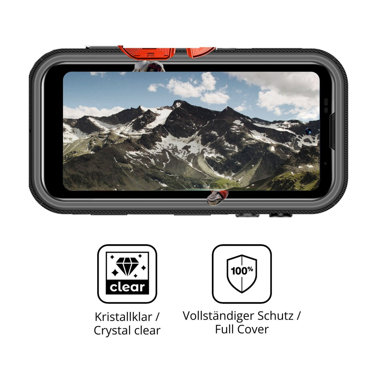2x Screen Protector for Lagenio Eagle Pro Protective Film covers 100% dipos Flex