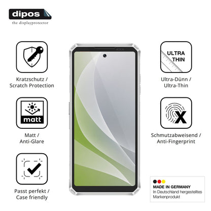 4x Screen Protector for Lagenio Panther 1 Protection Anti Glare dipos