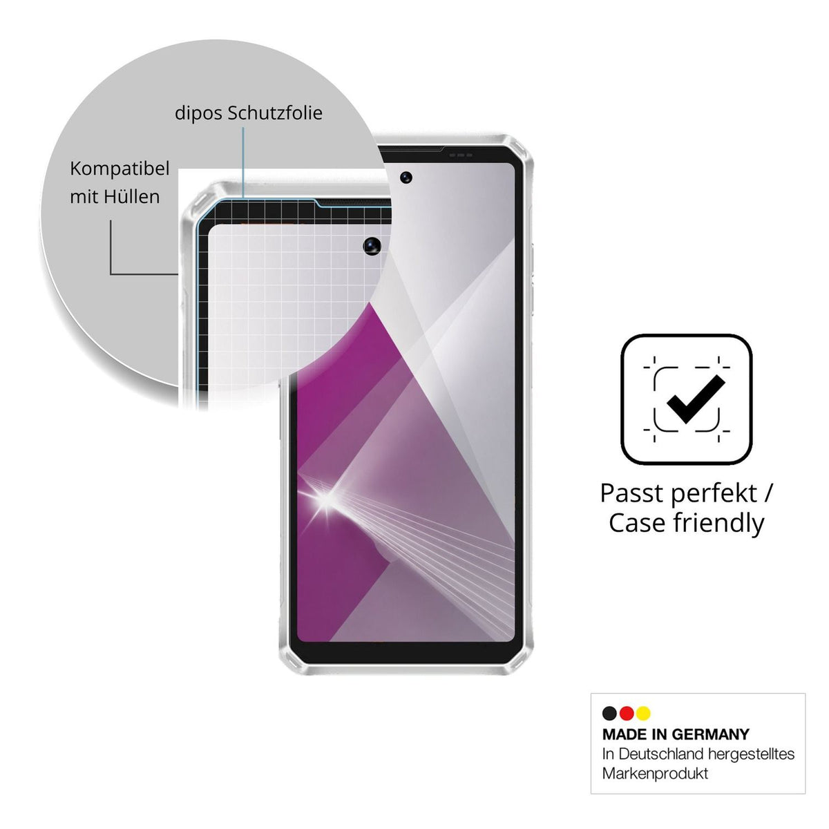 4x Screen Protector for Lagenio Panther 1 Protection Crystal Clear dipos