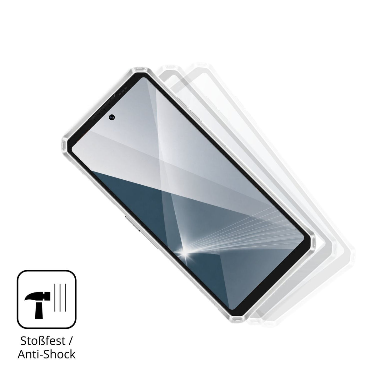 2x Screen Protector for Lagenio Panther 1 Flexible Glass 9H dipos