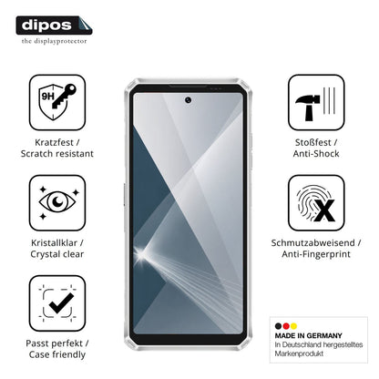 2x Screen Protector for Lagenio Panther 1 Flexible Glass 9H dipos