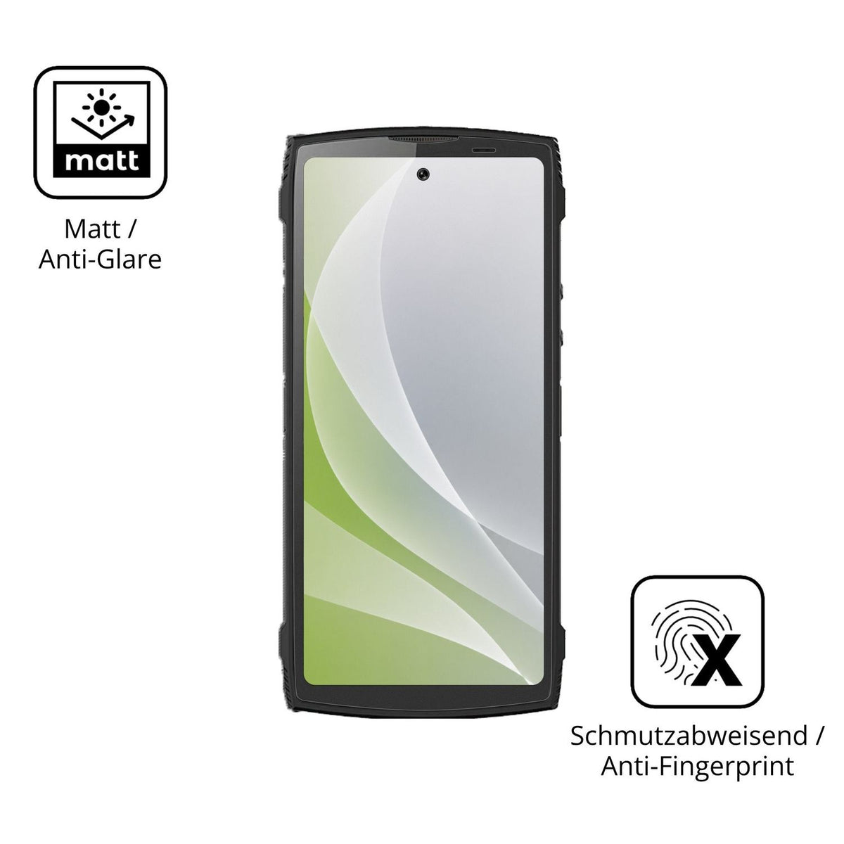 4x Screen Protector for Lagenio Panther 2 Protection Anti Glare dipos