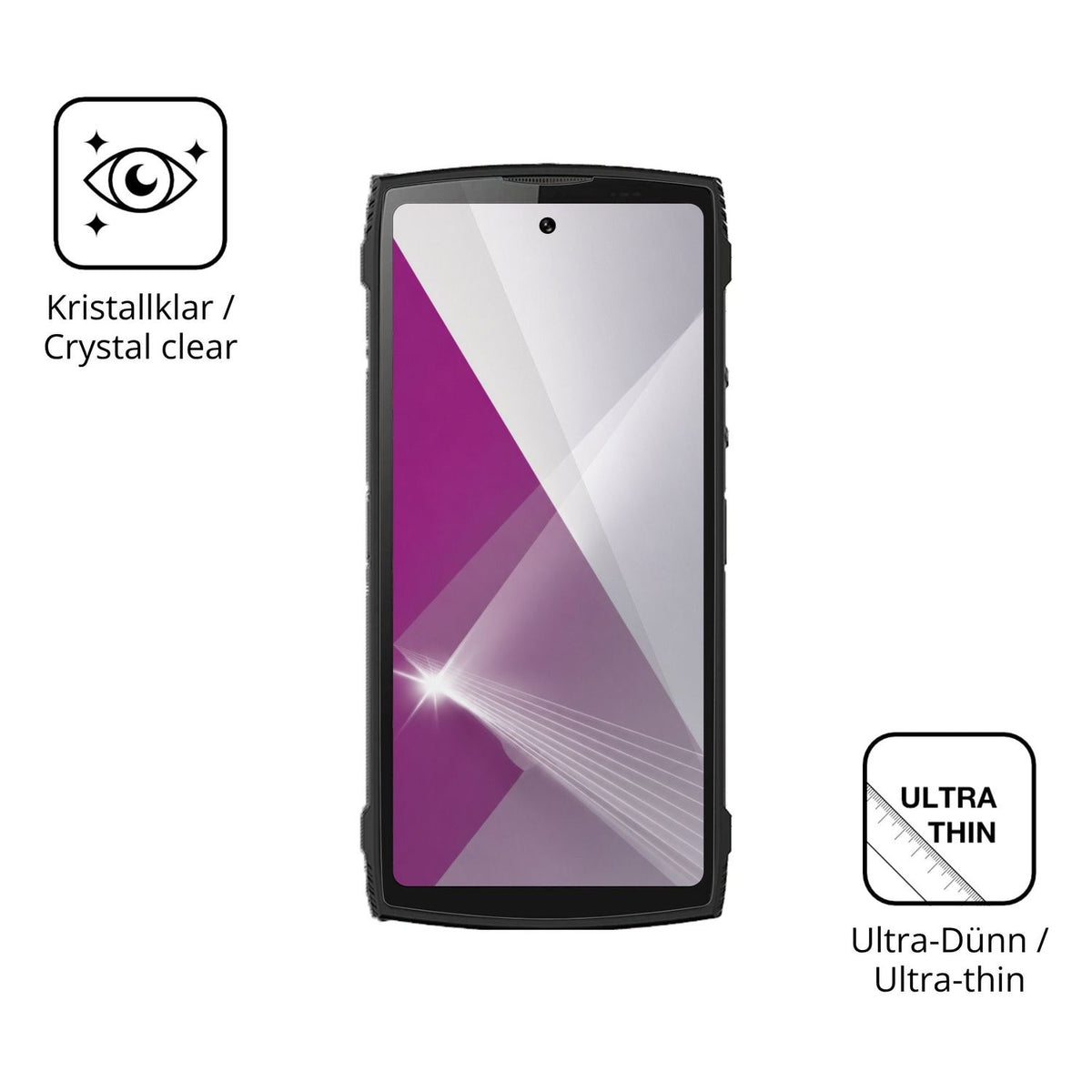 4x Screen Protector for Lagenio Panther 2 Protection Crystal Clear dipos