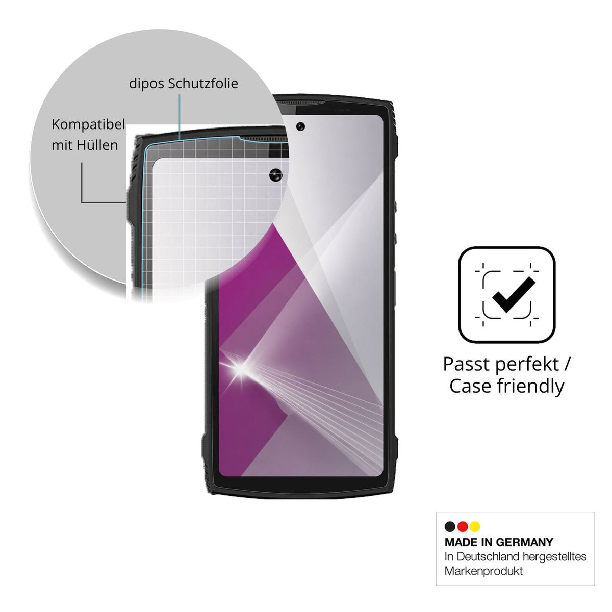 4x Screen Protector for Lagenio Panther 2 Protection Crystal Clear dipos