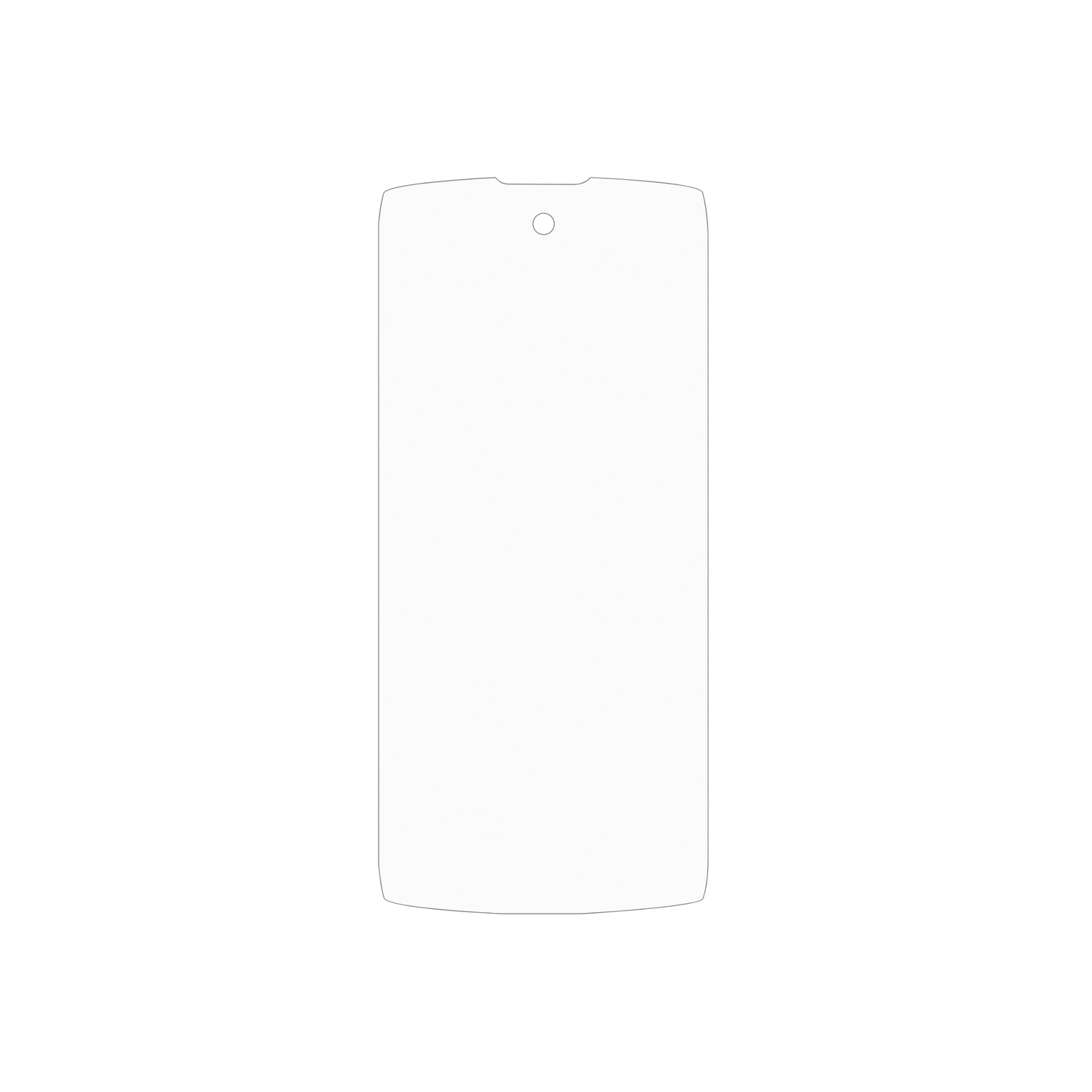 dipos Displayschutz für LAGENIO Panther2 Pro, mattierte Oberfläche, geringe Dicke und perfekte Passform