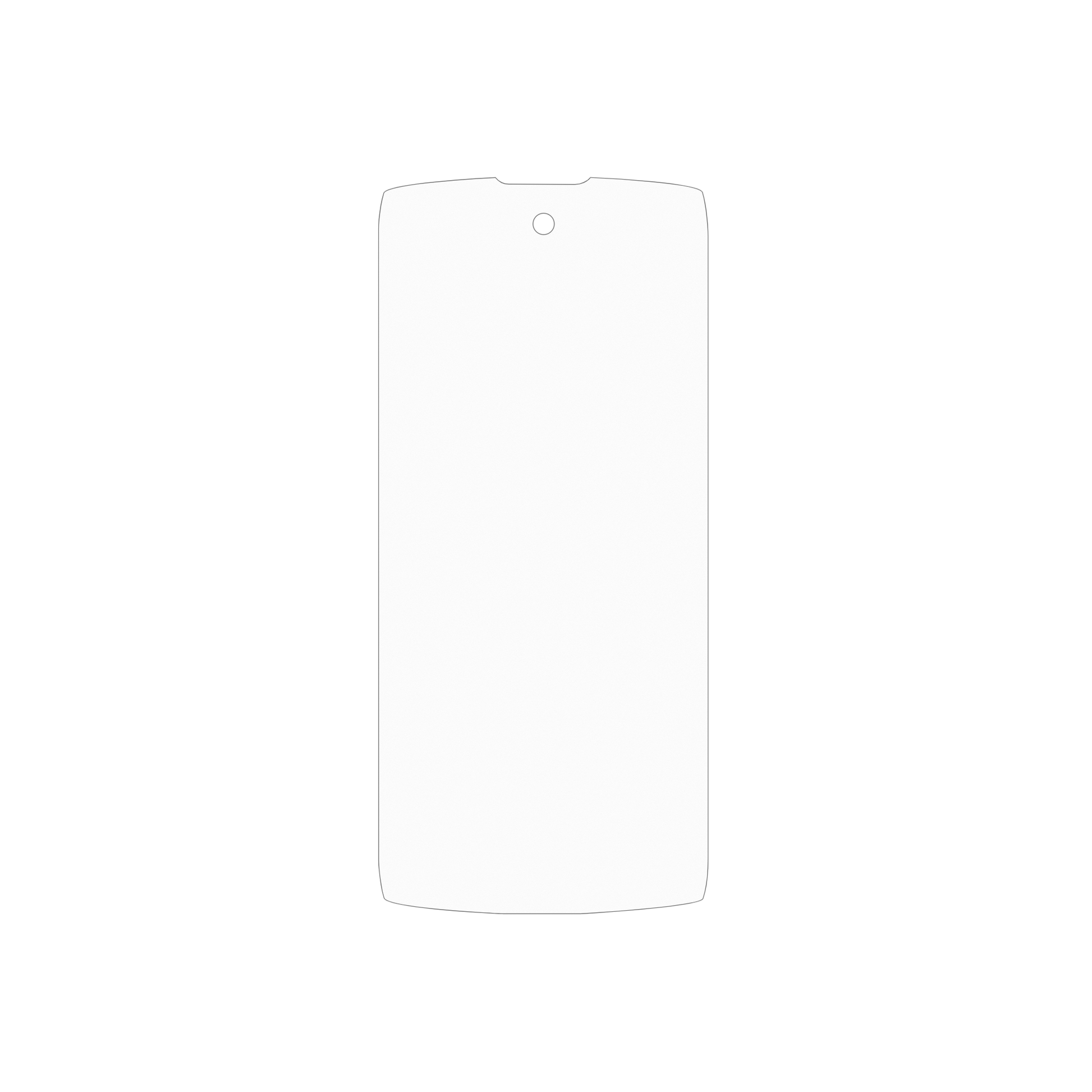 dipos Displayschutz für LAGENIO Panther2 Pro, mattierte Oberfläche, geringe Dicke und perfekte Passform