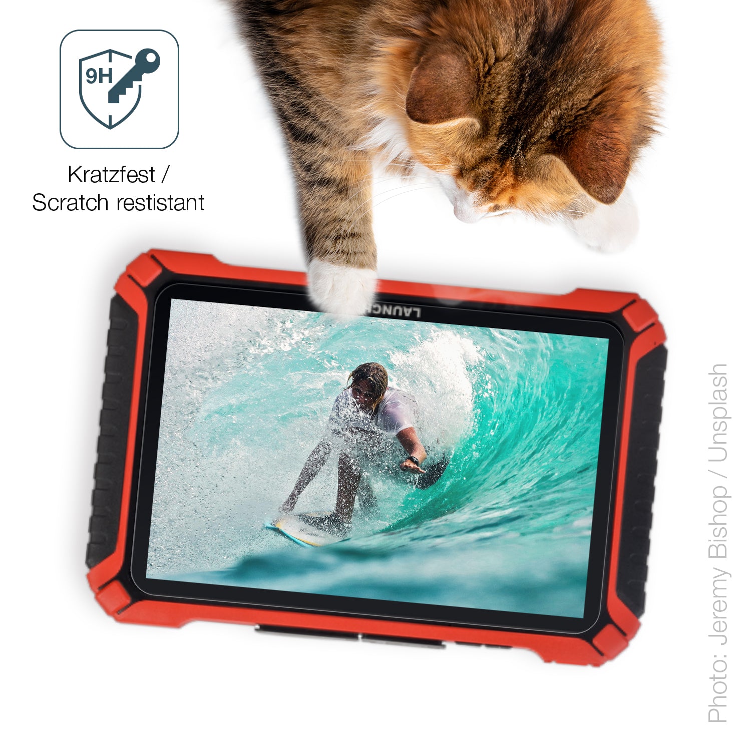dipos Displayschutz für Launch X-431 Pad IX, mattierte Oberfläche, robuste Festigkeit und perfekte Passform