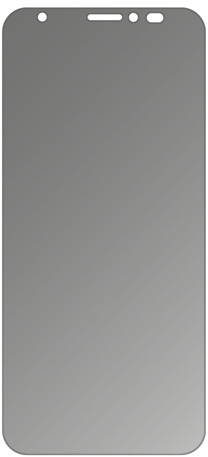 dipos Displayschutz für Lava Z61, mattierte Oberfläche, Blickschutzfilter und perfekter Passform
