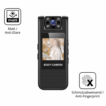 4x Screen Protector for Lecreatekit 4K Action-Cam Protection Anti Glare dipos
