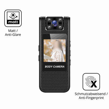 2x Screen Protector for Lecreatekit 4K Action-Cam matte Flexible Glass 9H dipos