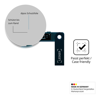 Besonders flexibler Displayschutz mit Anti-Shock-Schicht im Materialmix