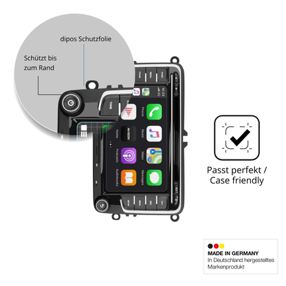Besonders flexibler Displayschutz mit Anti-Shock-Schicht im Materialmix