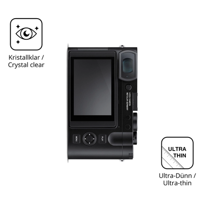Dünne und klare Folie passend zugeschnitten für Leica Q3 Monochrom