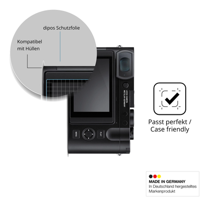 Schutzfolie mit optimaler Passform, zur Verwendung mit Hüllen geeignet