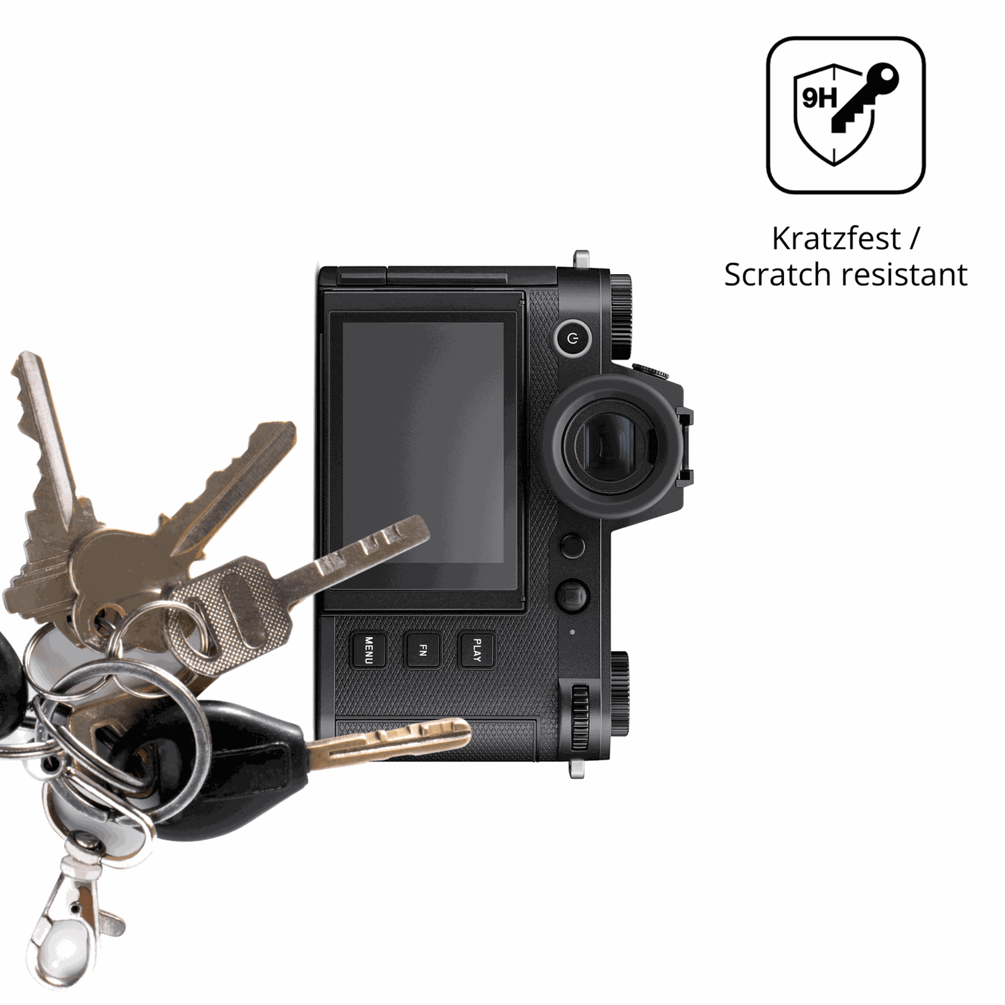 2x 9H Matte Screen Protector for Leica SL3