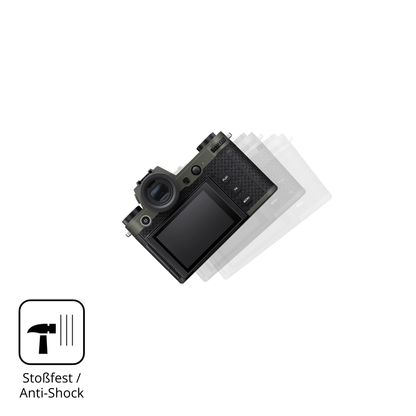 Schutz gegen Kratzer auf dem Leica SL3 Reporter Glas durch Schlüssel, Stöße gegen die Tischkante oder Stürze