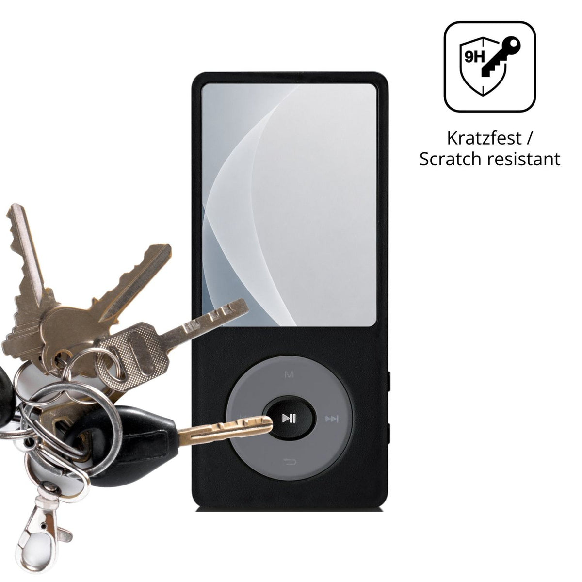 dipos Displayschutz für Lenco Xemio-860BK, mattierte Oberfläche, robuste Festigkeit und perfekte Passform