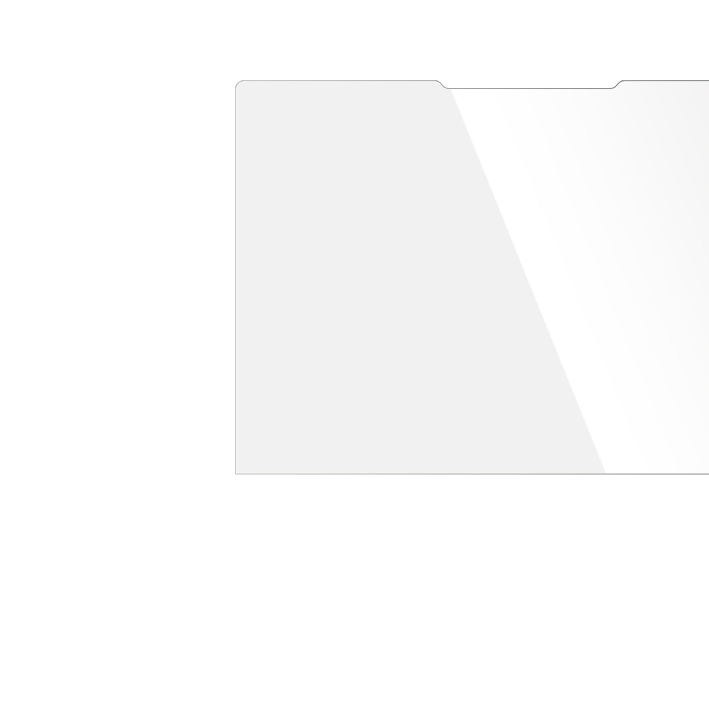 dipos Displayschutz für Lenovo Chromebook Plus Gen 10 14 Zoll, transparente Oberfläche, geringe Dicke und perfekte Passform