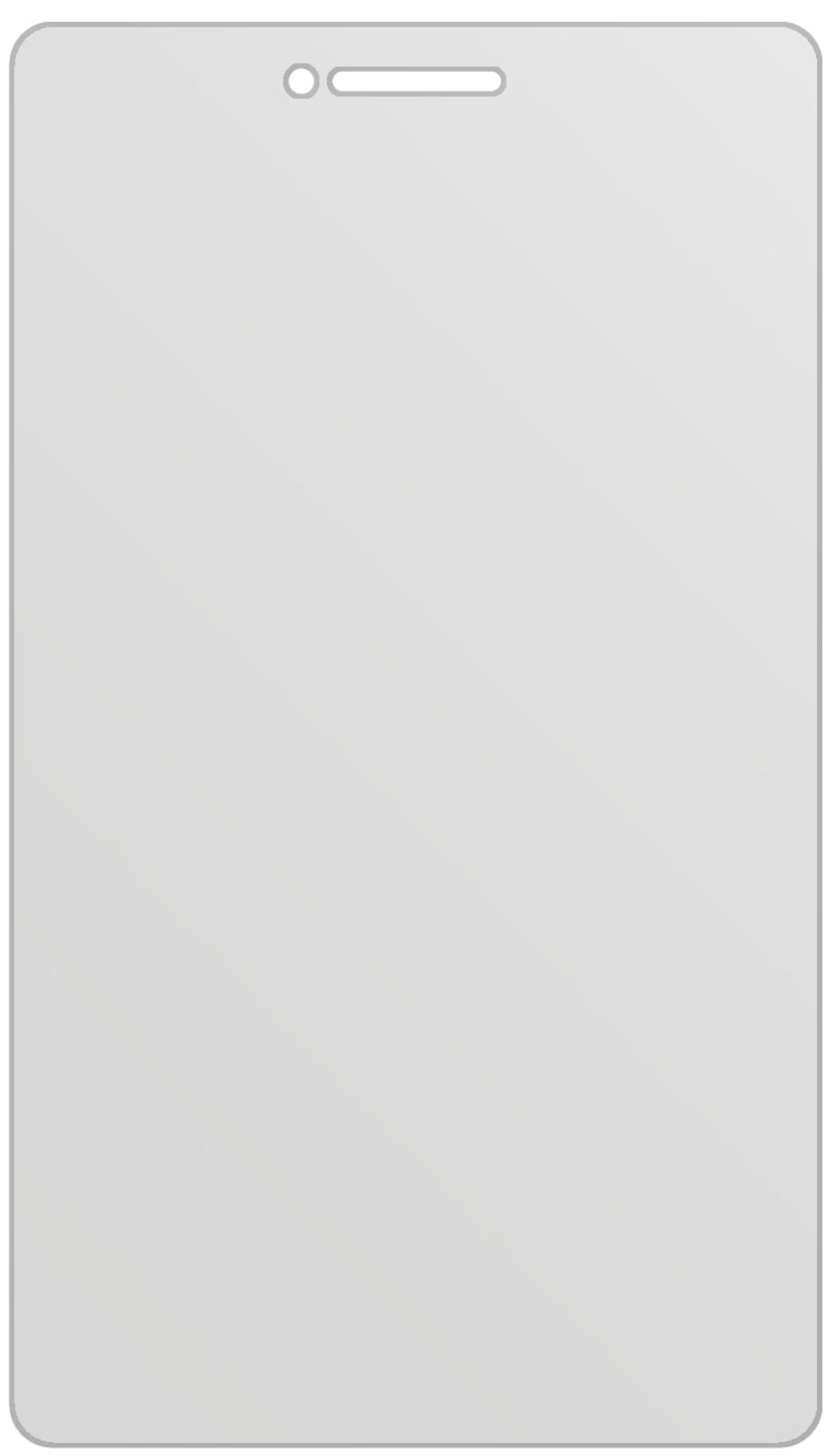 dipos Displayschutz für Lenovo TB-7104F, mattierte Oberfläche, geringe Dicke und perfekte Passform
