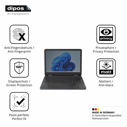 Privatsphäre-Schutz durch Sichtschutz-Folie passend zugeschnitten für Lenovo 500w 2-in-1 Gen 5