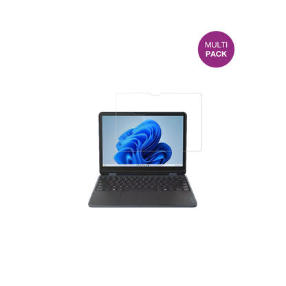 Lenovo500w 2-in-1 Gen 5 mit aufgebrachter dipos Displayschutzfolie, glasklare Darstellung ohne Einschränkungen