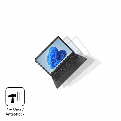 Schutz gegen Kratzer auf dem Lenovo 500w 2-in-1 Gen 5 Glas durch Schlüssel, Stöße gegen die Tischkante oder Stürze